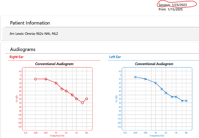20250115 Smart Fit Report Shows Session Date